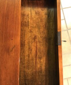 Small Neoclassical Desk- view of the inside of the drawer- Styylish