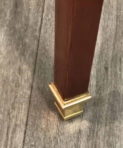 Small Neoclassical Desk- detail view of the foot- Styylish