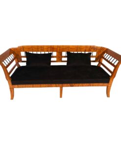 Alternative view of Neoclassical Settee, South Germany 1790-1815