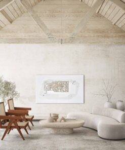 Mixed media by Alicja Wasilka- in a modern interior- Styylish