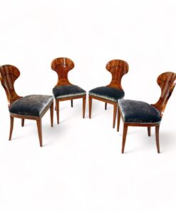 Set of four Biedermeier Ballon Chairs - Styylish