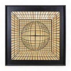 Kinetic Straw Marquetry Artwork - Styylish