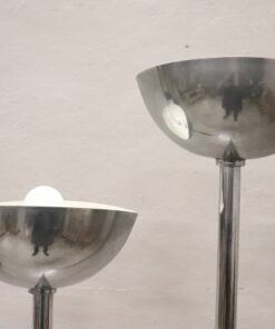 Chrome and Marble Floor Lamp - Chrome Lamp Shades - Styylish