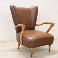 Italian Mid-Century Armchair - Side Profile - Styylish