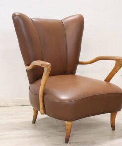 Italian Mid-Century Armchair - Side Profile - Styylish