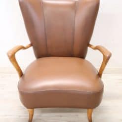 Italian Mid-Century Armchair - Front Profile - Styylish