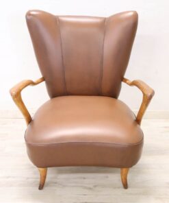 Italian Mid-Century Armchair - Front Profile - Styylish