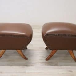 Pair of Italian Mid-Century Stools - Side by Side - Styylish