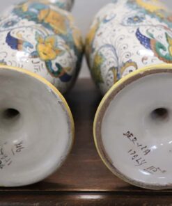 Italian Deruta Ceramic Amphorae - Maker's Mark - Styylish