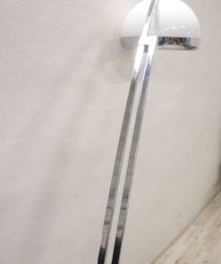 Vintage Guzzini Arc Floor Lamp - Back of Post - Styylish