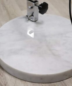 Vintage Guzzini Arc Floor Lamp - Marble Base - Styylish