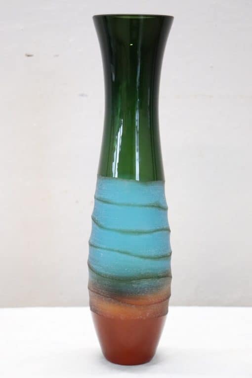 Multicolored Glass Vase by Villeroy & Boch - Full View - Styylish