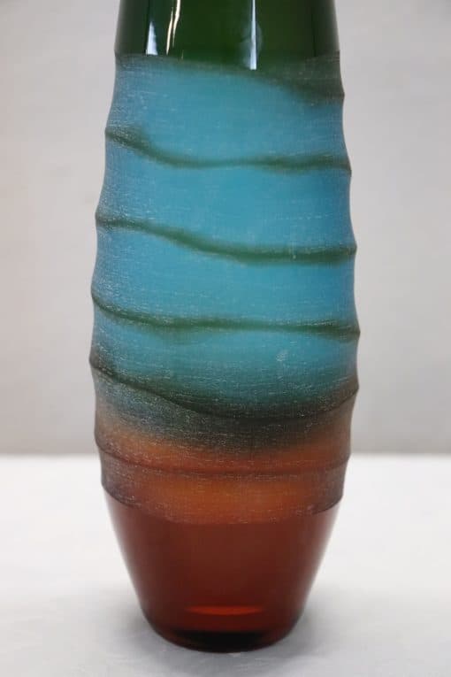 Multicolored Glass Vase by Villeroy & Boch - Bottom Detail - Styylish