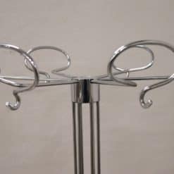 Chrome Coat Rack - Hanger Detail - Styylish