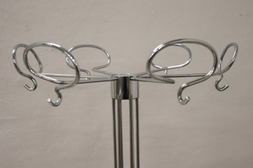 Chrome Coat Rack - Hanger Detail - Styylish