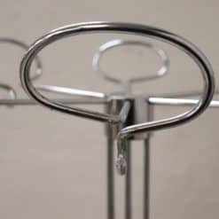 Chrome Coat Rack - Individual Hanger Detail - Styylish