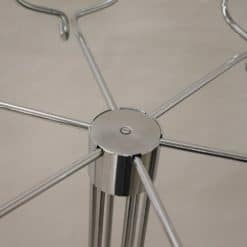 Chrome Coat Rack - Top Detail - Styylish