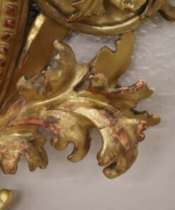 Carved Gilded Wood Mirror - Carved Gilded Wood Decoration - Styylish