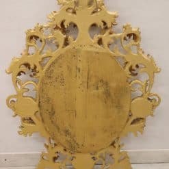 Carved Gilded Wood Mirror - Backside - Styylish