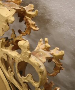 Carved Gilded Wood Mirror - Edge - Styylish