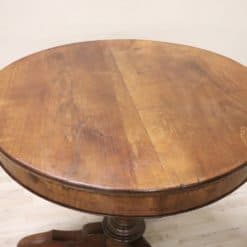 Charles X Round Table - Solid Walnut Top - Styylish