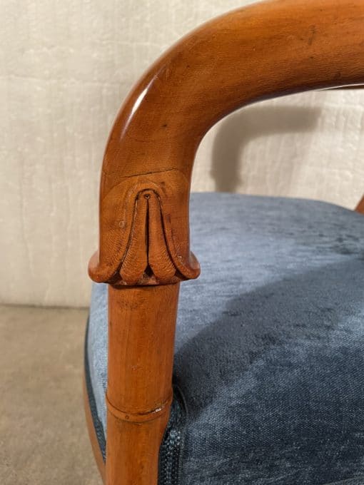 Set of four Empire Armchairs- wood work detail- Styylish