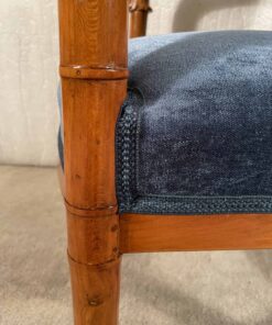 Set of four Empire Armchairs- edging fabric detail- Styylish