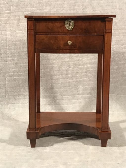 Biedermeier Side or Sewing Table- legs detail- Styylish