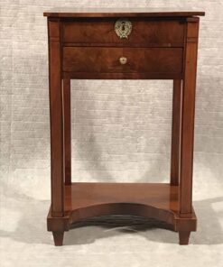 Biedermeier Side or Sewing Table- legs detail- Styylish