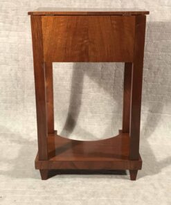Biedermeier Side or Sewing Table- shelf detail- Styylish