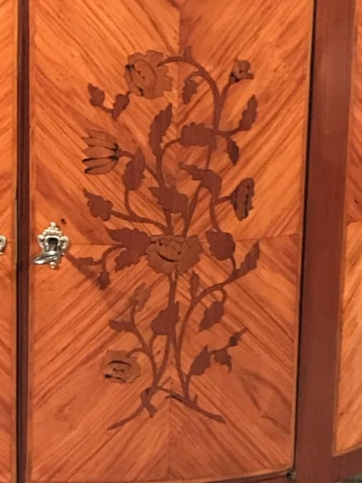 Napoleon III Demilune Cabinet- door detail- Styylish