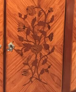 Napoleon III Demilune Cabinet- door detail- Styylish