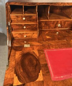 Baroque Secretary Desk - Desk Wood Detail - Styylish