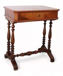 Walnut Antique Side Table - Styylish