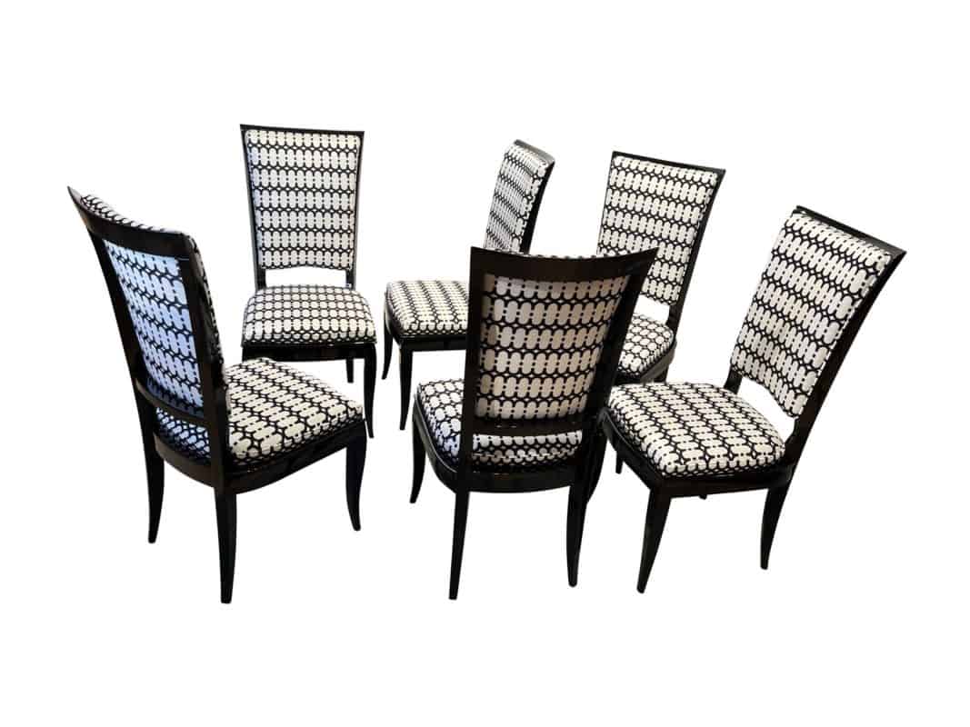 Art Deco High Back Dining Chairs - Styylish