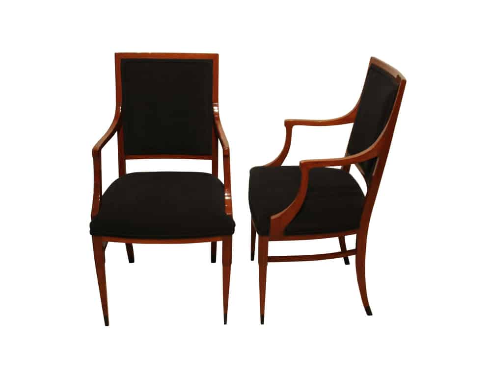 Pair of Empire Style Armchairs - Styylish