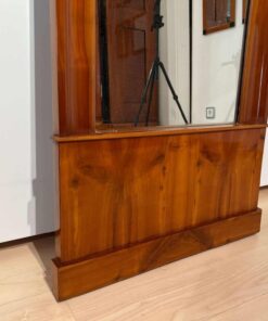 Cherry Biedermeier Wall Mirror - Bottom Half Detail - Styylish