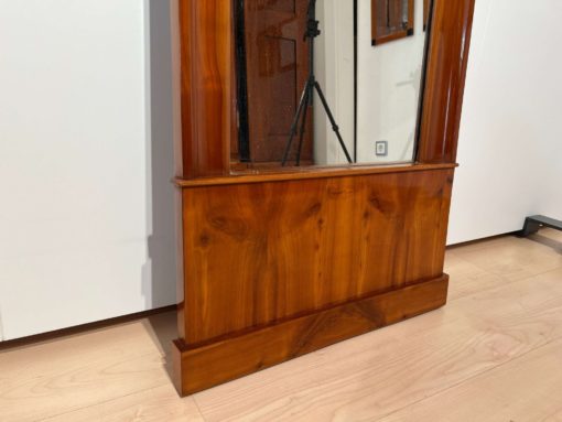 Cherry Biedermeier Wall Mirror - Bottom Half Detail - Styylish