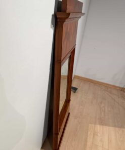 Cherry Biedermeier Wall Mirror - Against Wall - Styylish