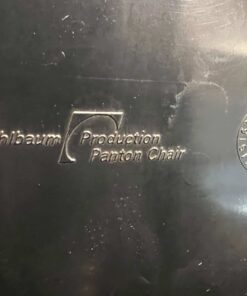 Space Age Cantilever Chair - Manufacturer Stamp Detail - Styylish