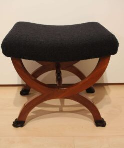 Large Antique Stool - Front View - Styylish