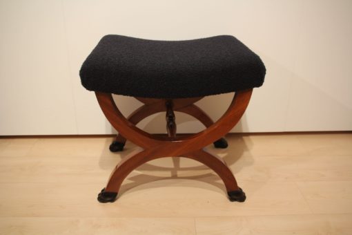 Large Antique Stool - Front View - Styylish