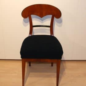 Biedermeier Shovel Chair, Cherry Veneer, South Germany circa 1820