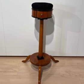 Biedermeier Sewing Stand, Cherry Wood, South Germany circa 1825