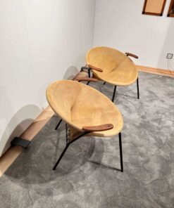 Pair of Balloon Lounge Chairs - Side by Side - Styylish