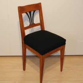 Biedermeier Side Chair, Cherry Wood, South Germany circa 1830