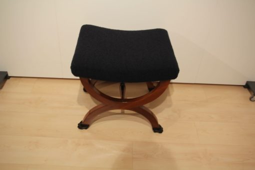 Large Antique Stool - Front View - Styylish