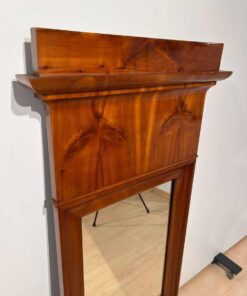 Cherry Biedermeier Wall Mirror - Top Half Detail - Styylish