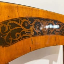 Antique Biedermeier Chair - Painting Angle Detail - Styylish