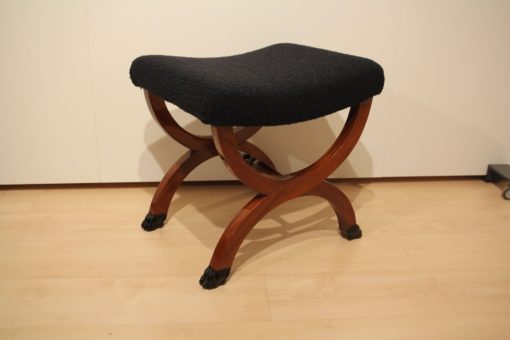 Large Antique Stool - Side - Styylish